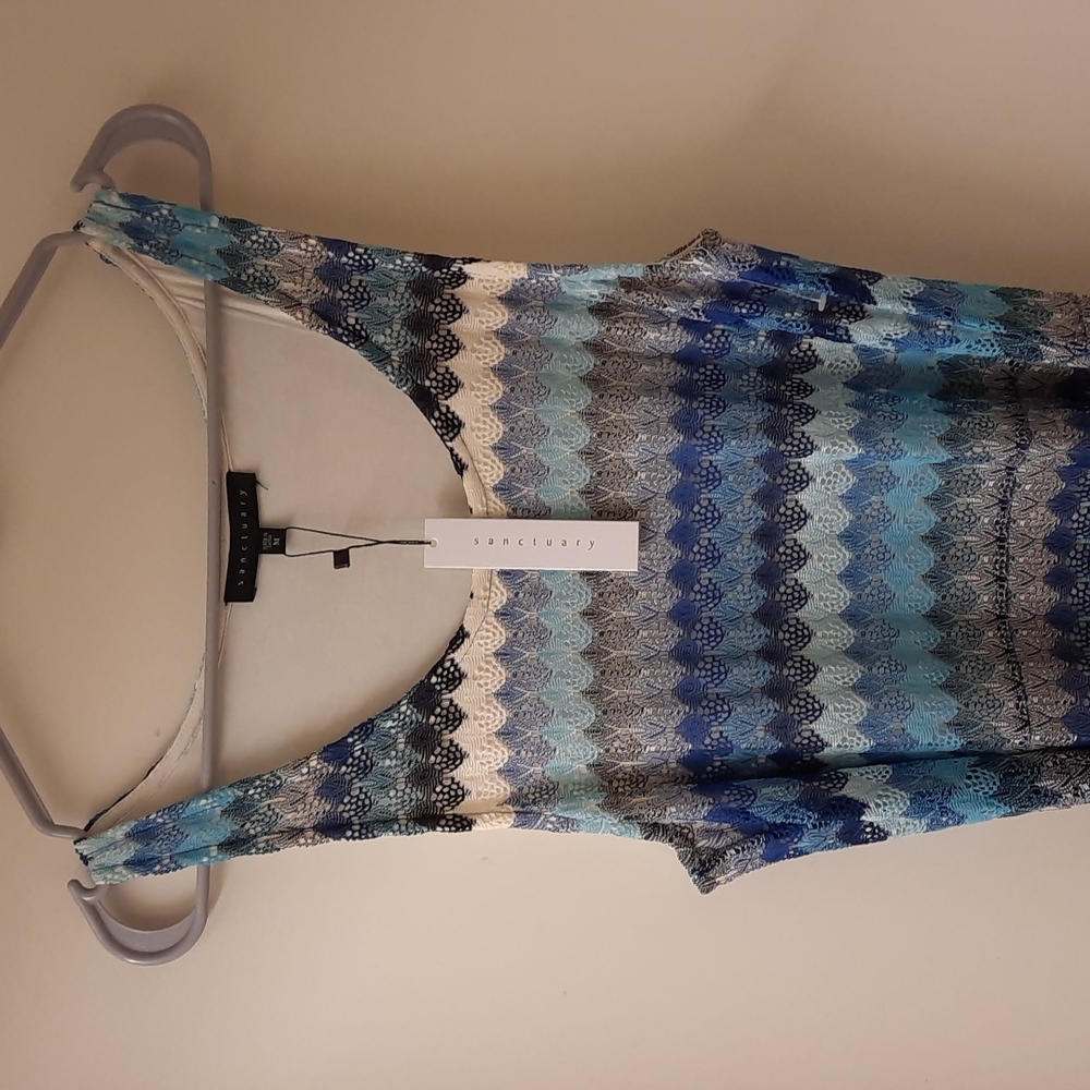NWT, Revolve Sanctuary Striped Maxi Dress with Belt - Picture 10 of 17